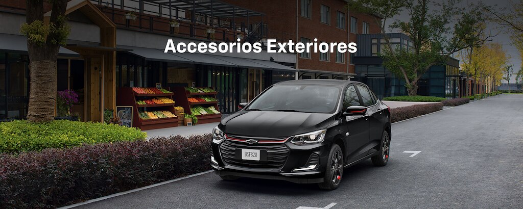 Personaliza tu Onix 2025, sedán deportivo con accesorios originales Chevrolet, que añaden estilo y funcionalidad