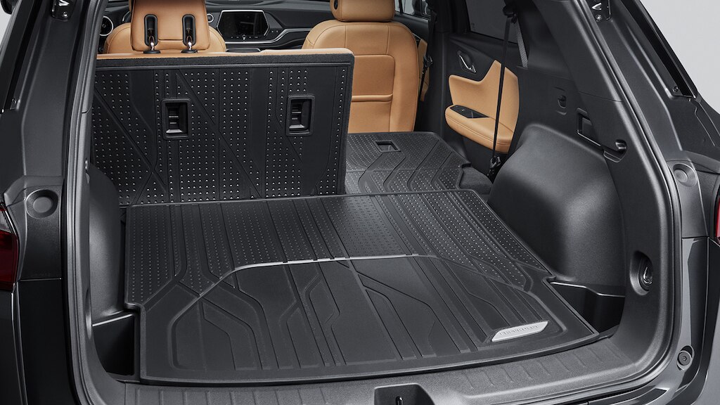 Consigue el tapete de vinil para cajuela de cobertura extendida para Chevrolet Blazer 2025