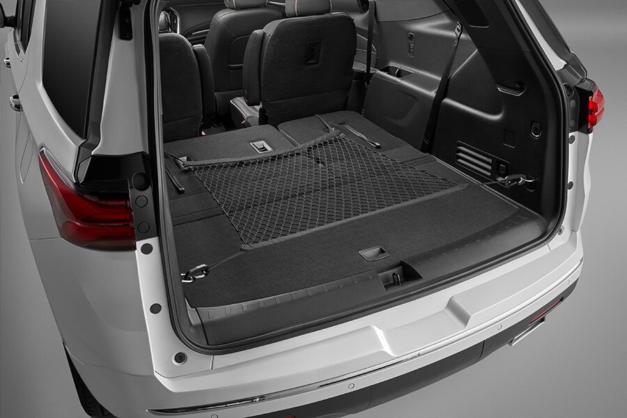 Nueva Traverse 2024, red de carga horizontal