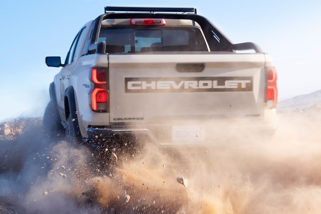 Calcomanía para puerta de caja de carga de tu camioneta Chevrolet Colorado 2025